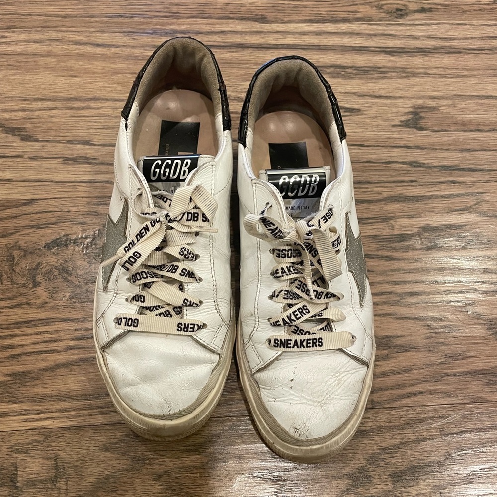 Golden Goose sneakers. Style is called “May” size eu 37. Best for 6.5